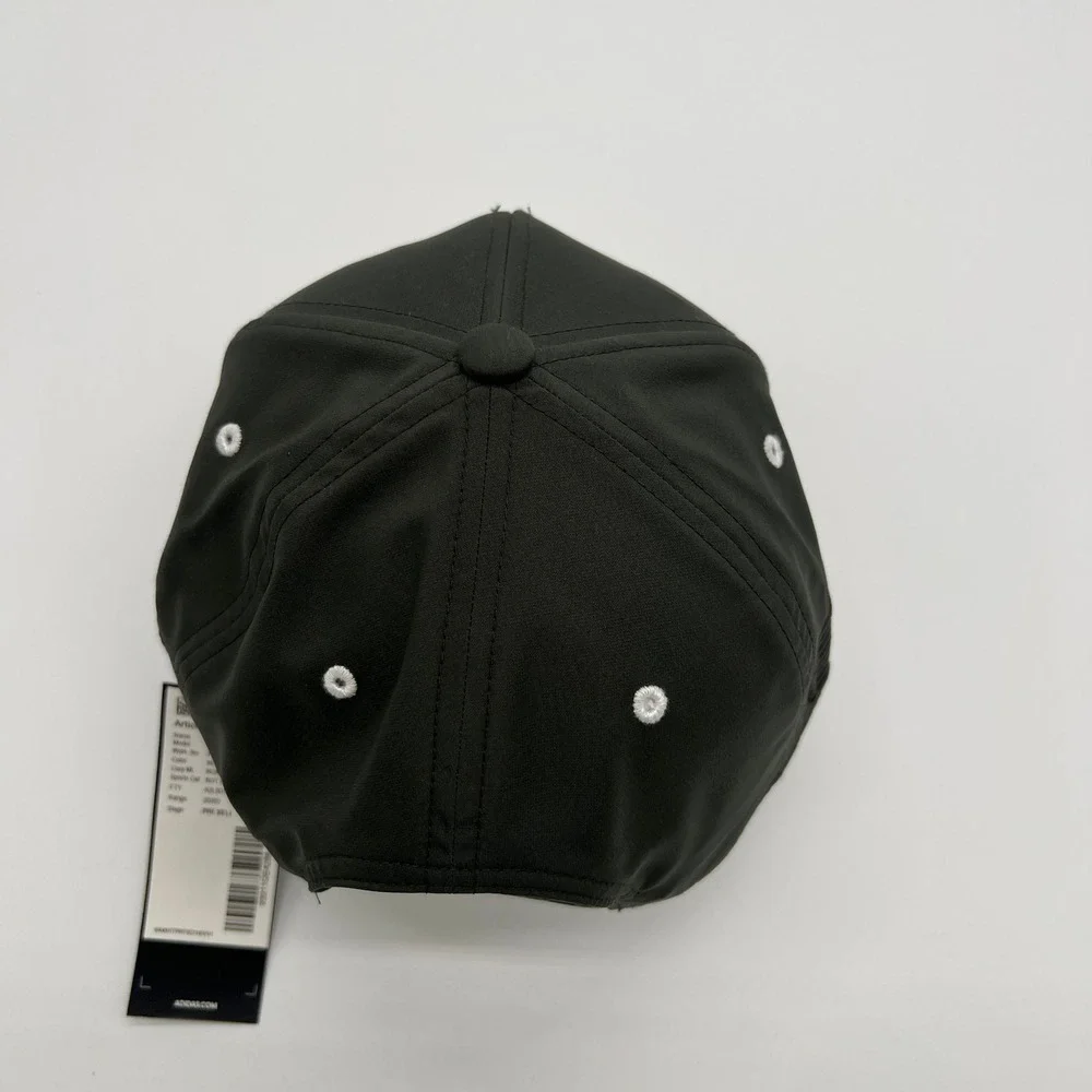 Adidas Kansas Jayhawks NCAA‎ Baseball Cap Hat Flat Brim Snapback Olive Green